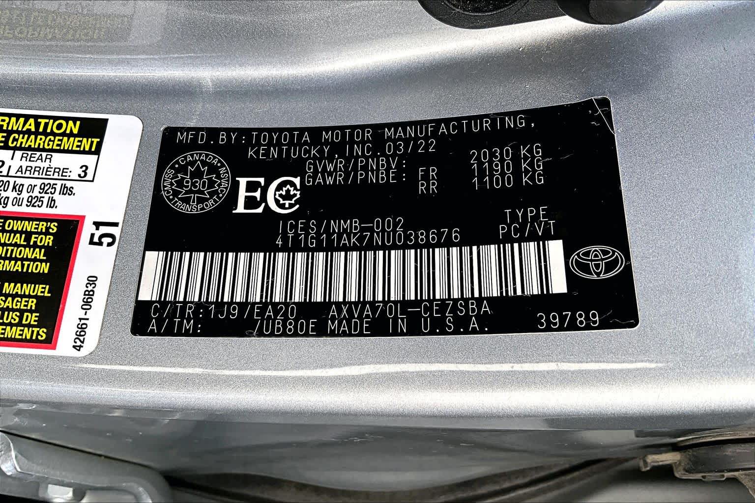 Thumbnail: 2022 Toyota Camry - 20