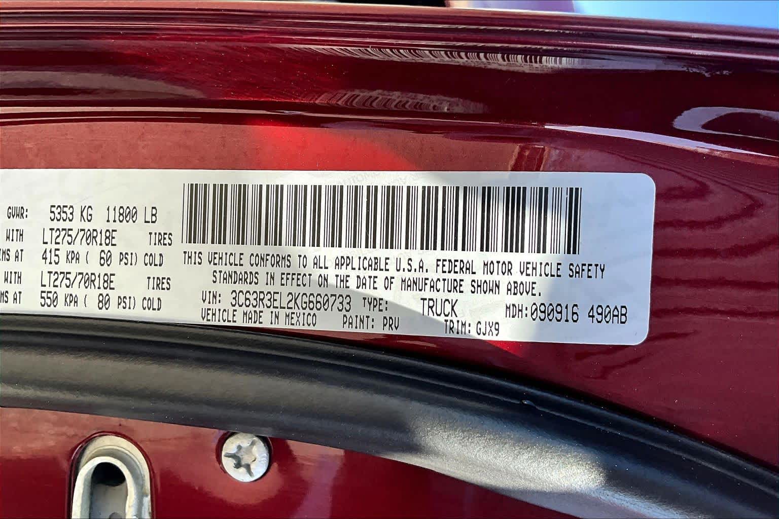 Thumbnail: 2019 RAM 3500 - 18