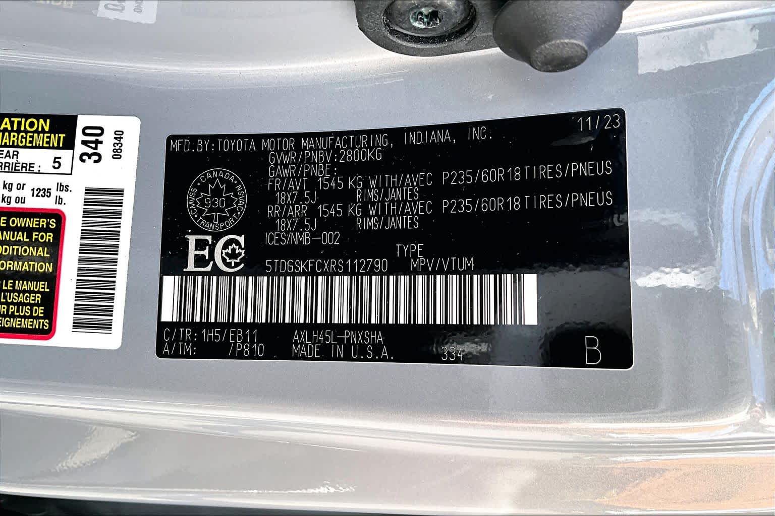 Thumbnail: 2024 Toyota Sienna - 20