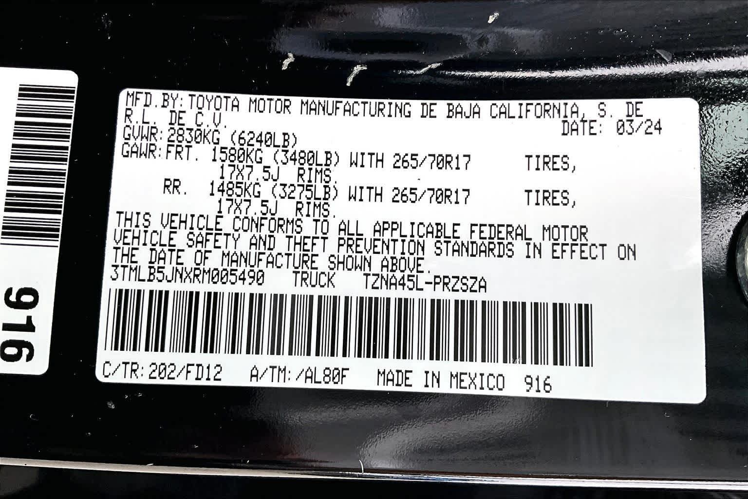 Thumbnail: 2024 Toyota Tacoma - 19