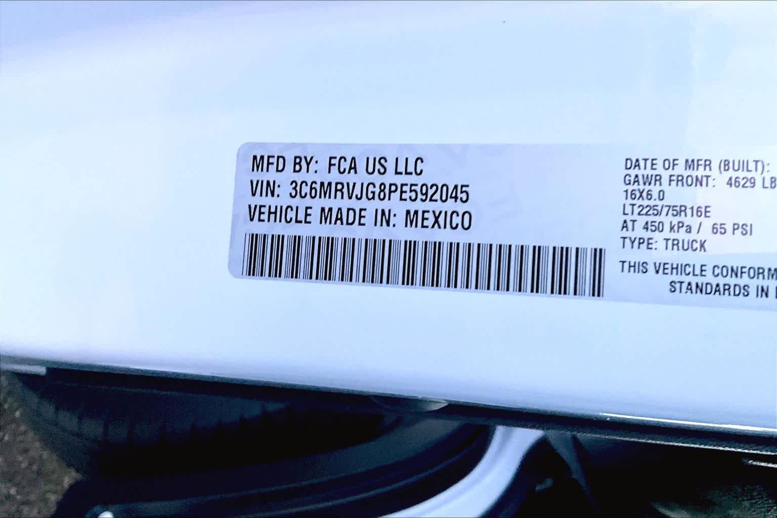 Thumbnail: 2023 RAM ProMaster - 18