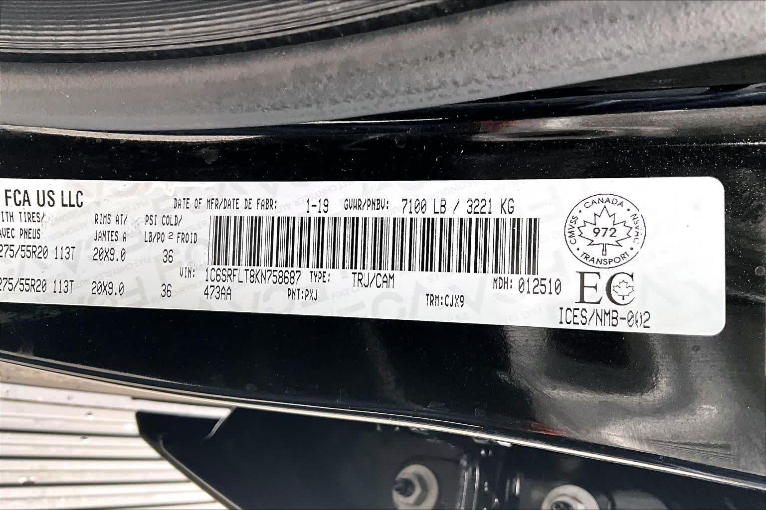 Thumbnail: 2019 RAM 1500 - 19