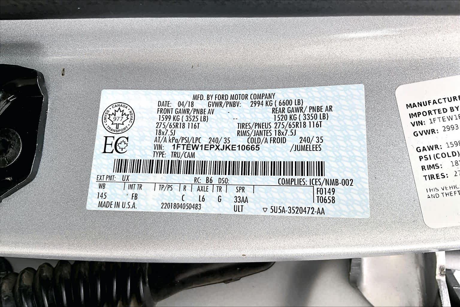 Thumbnail: 2018 Ford F-150 - 20