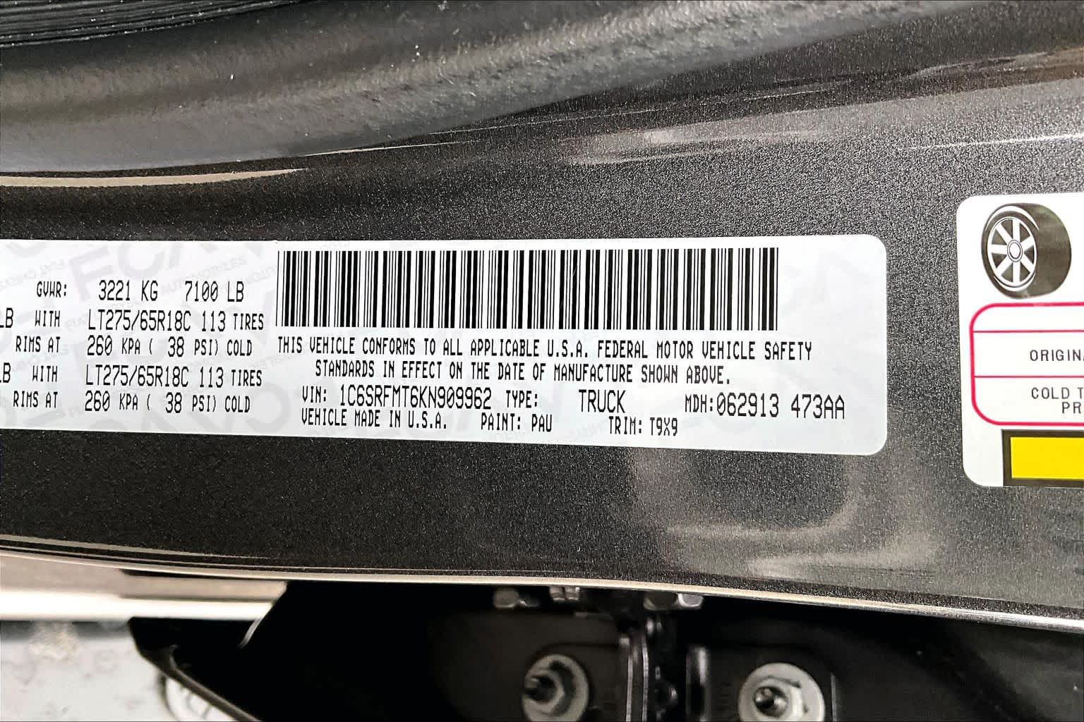 Thumbnail: 2019 RAM 1500 - 20