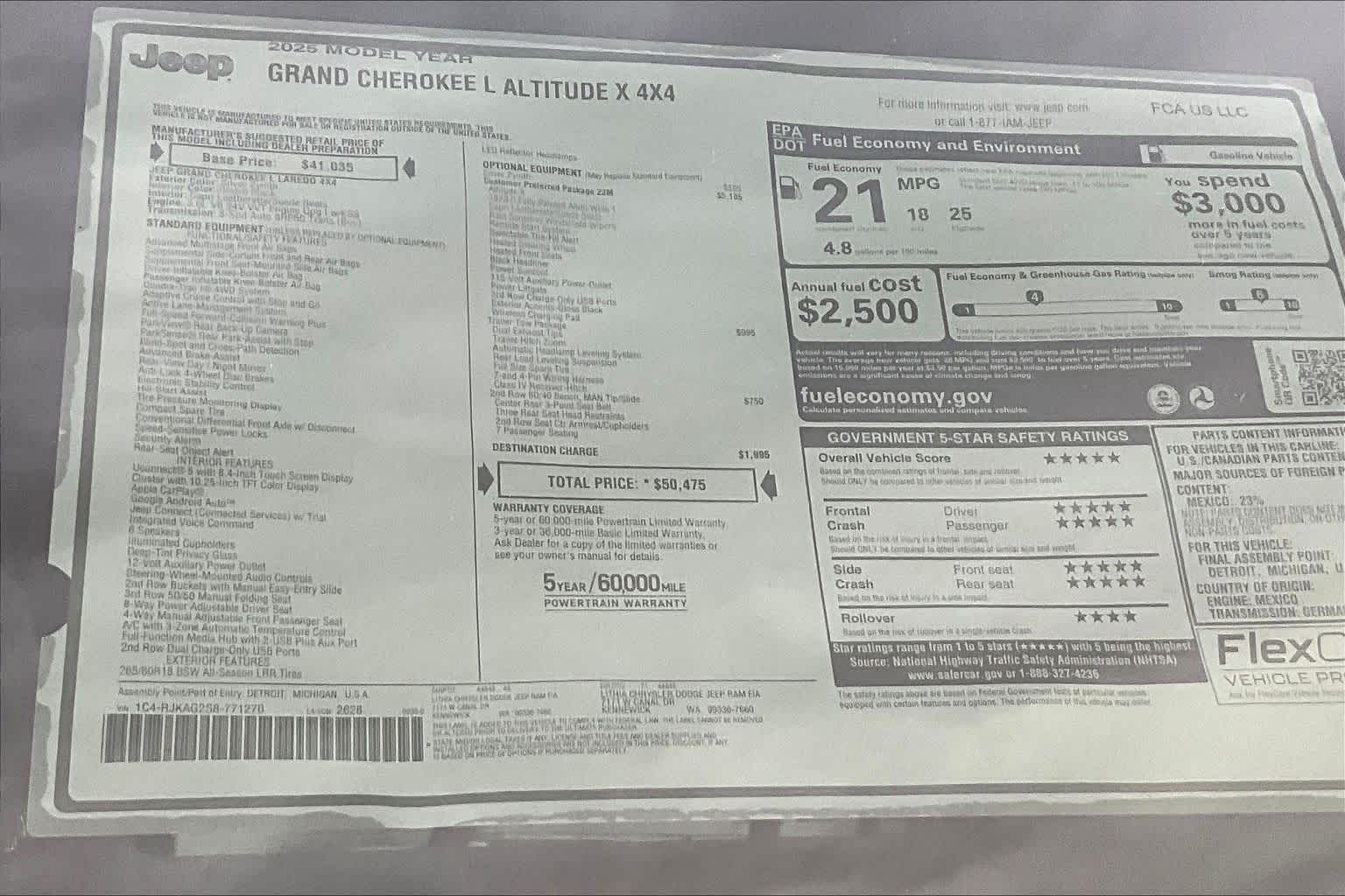 Thumbnail: 2025 Jeep Grand Cherokee - 23