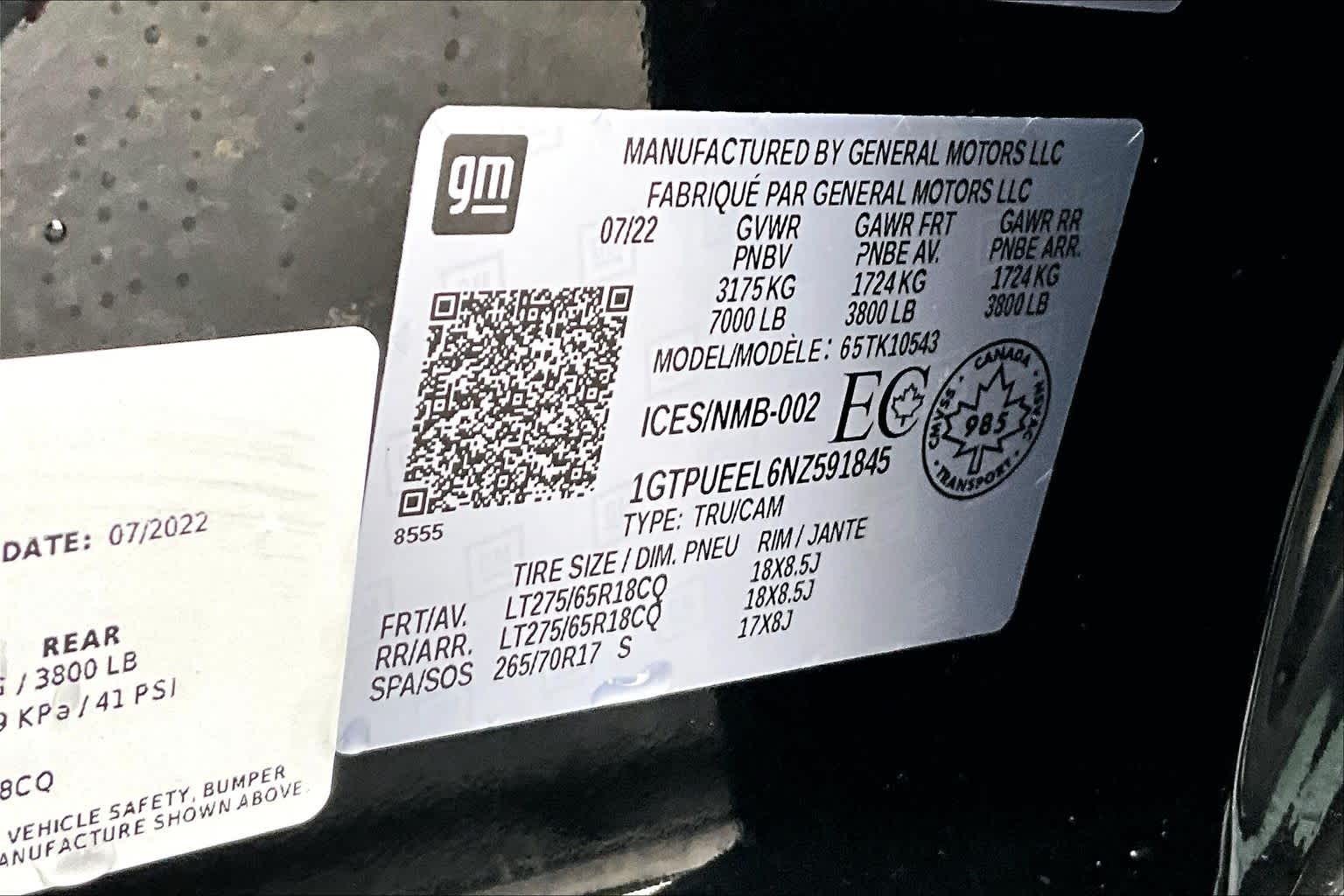 Thumbnail: 2022 GMC Sierra 1500 - 19