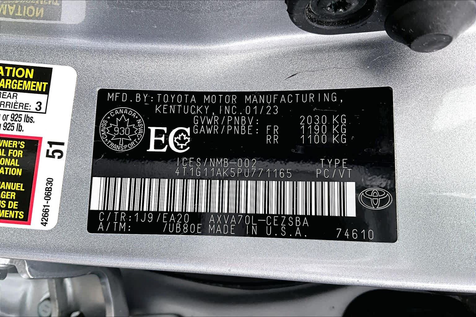 Thumbnail: 2023 Toyota Camry - 20