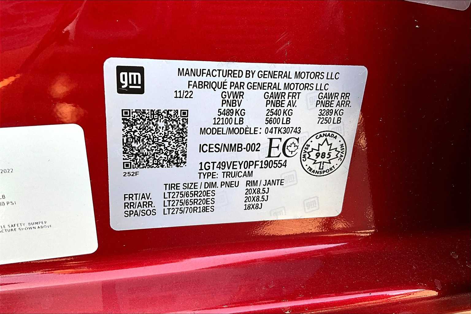2023 GMC Sierra 3500  2