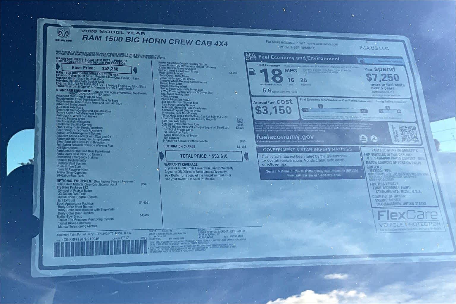 Thumbnail: 2026 RAM 1500 - 23