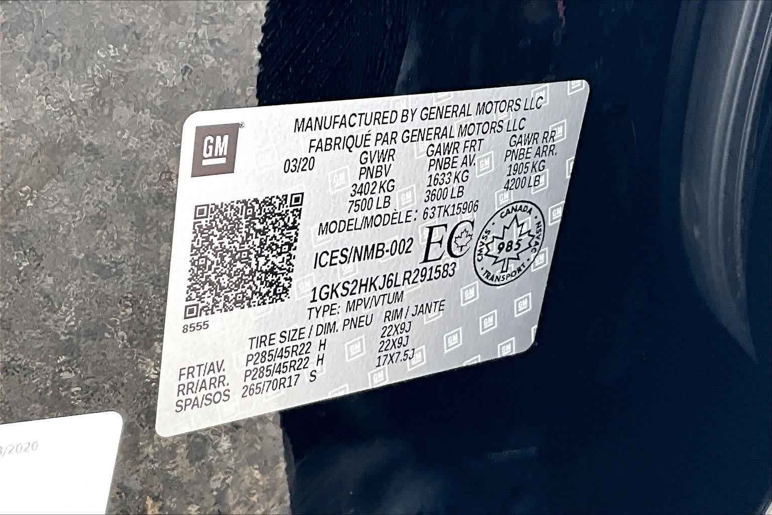 Thumbnail: 2020 GMC Yukon - 19