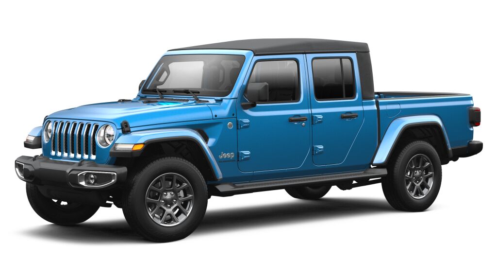 21 Jeep Gladiator Overland 4x4 Crew Cab Hydro Blue Pearlcoat For Sale In Kennewick Wa Stock Ml