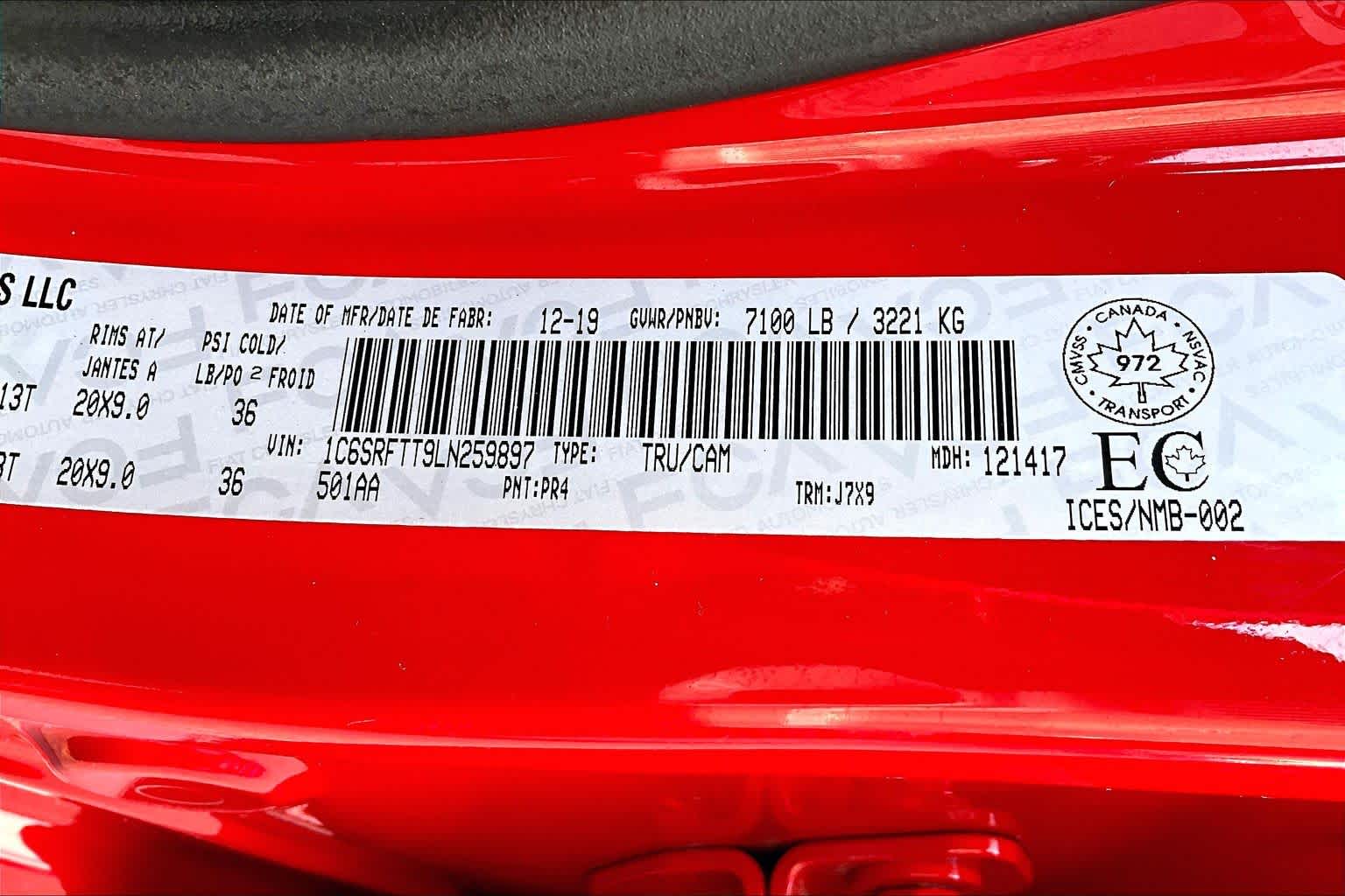 Thumbnail: 2020 RAM 1500 - 20