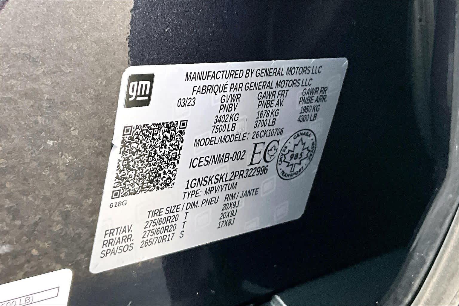 Thumbnail: 2023 Chevrolet Tahoe - 20