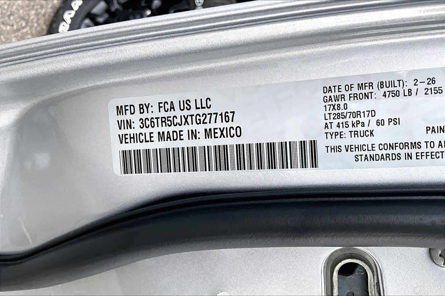 Thumbnail: 2026 RAM 2500 - 20