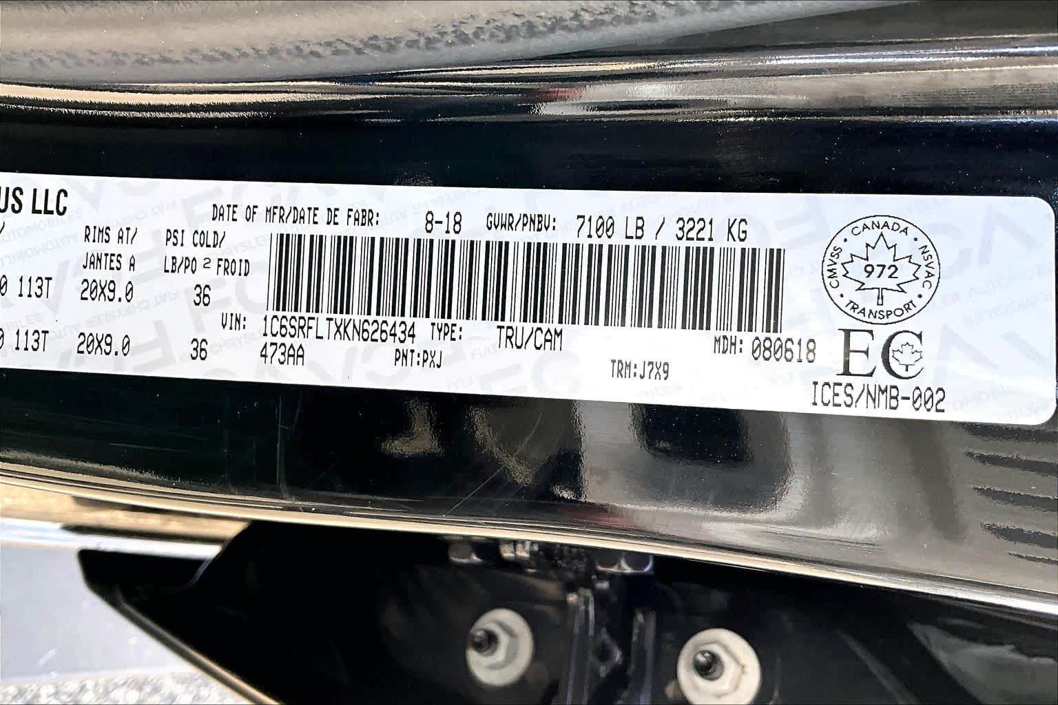 Thumbnail: 2019 RAM 1500 - 19