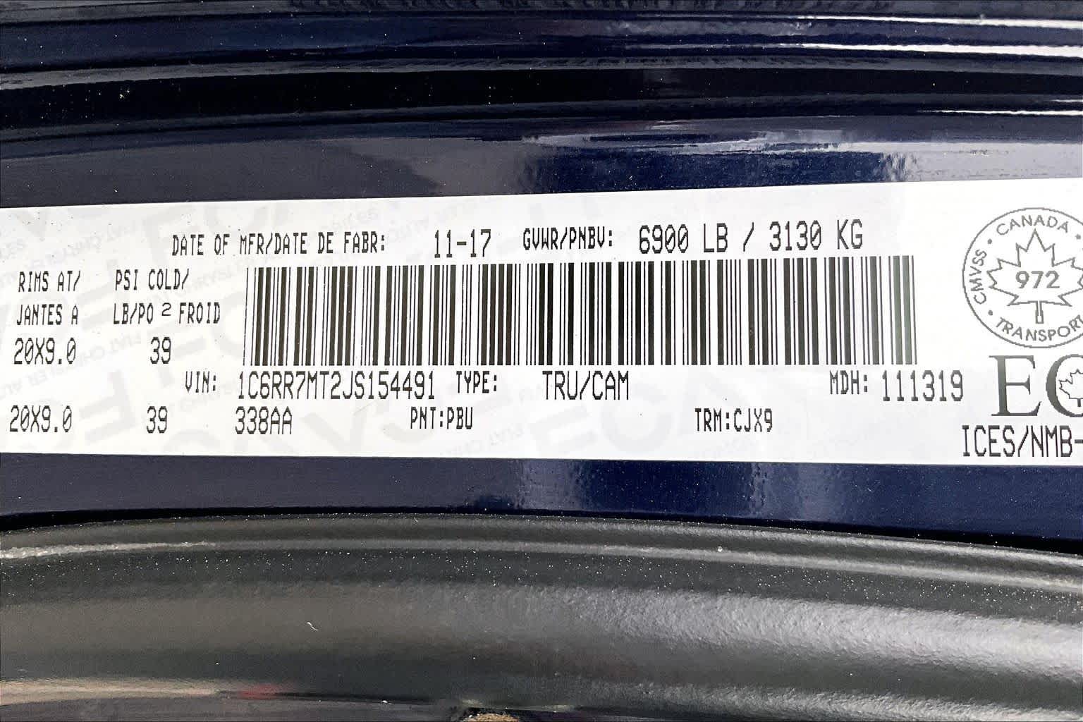 Thumbnail: 2018 RAM 1500 - 20