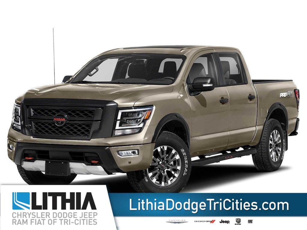 Used 2022 Nissan Titan PRO-4X Truck Crew Cab