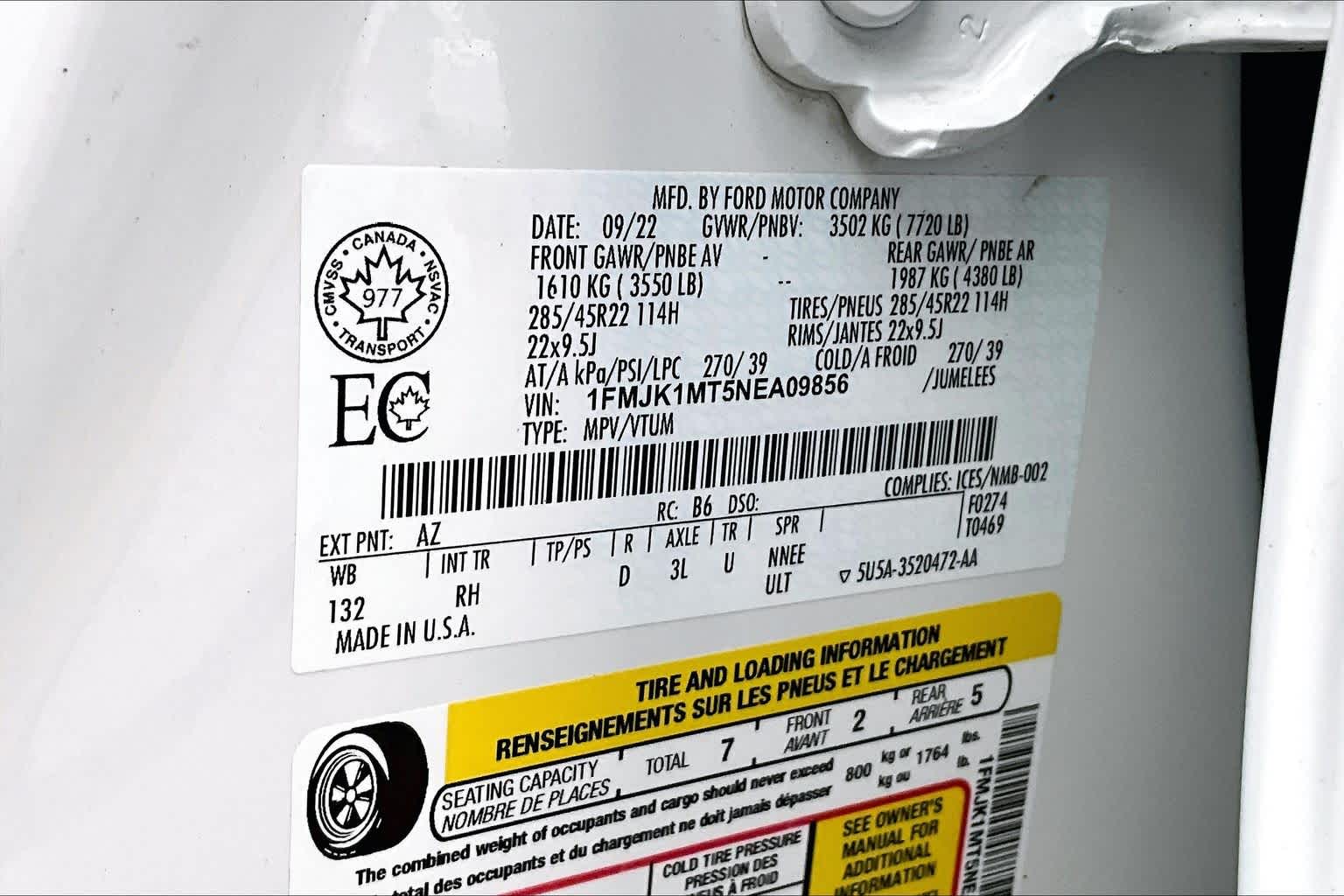 Thumbnail: 2022 Ford Expedition MAX - 20