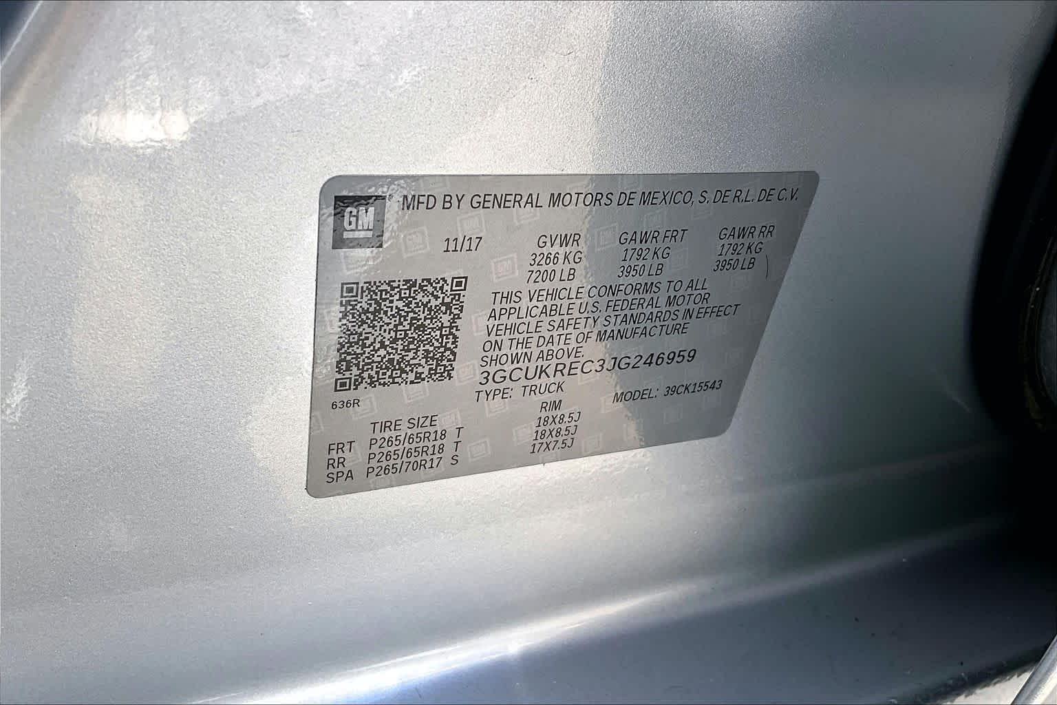 Thumbnail: 2018 Chevrolet Silverado 1500 - 20