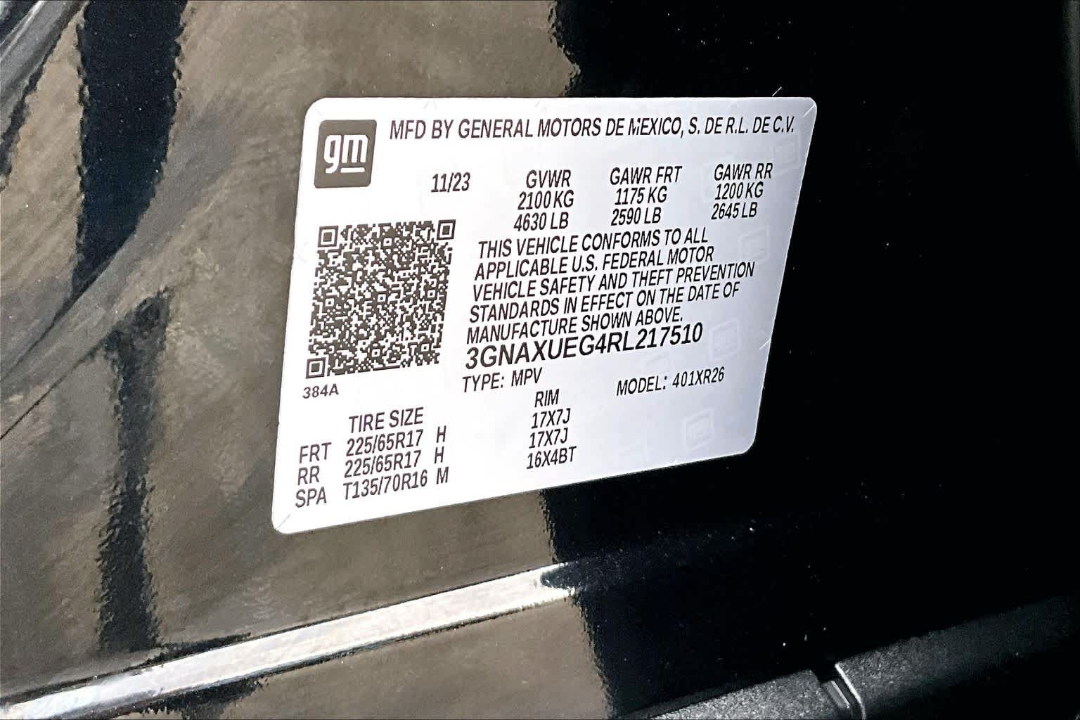 Thumbnail: 2024 Chevrolet Equinox - 20