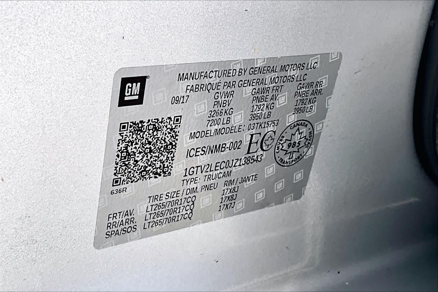 Thumbnail: 2018 GMC Sierra 1500 - 19