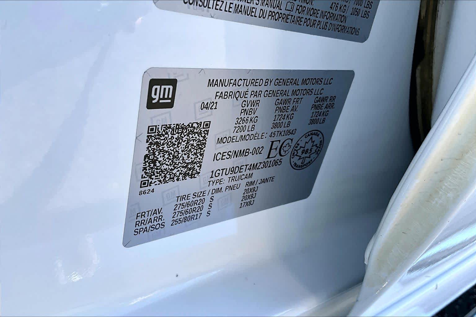 Thumbnail: 2021 GMC Sierra 1500 - 20