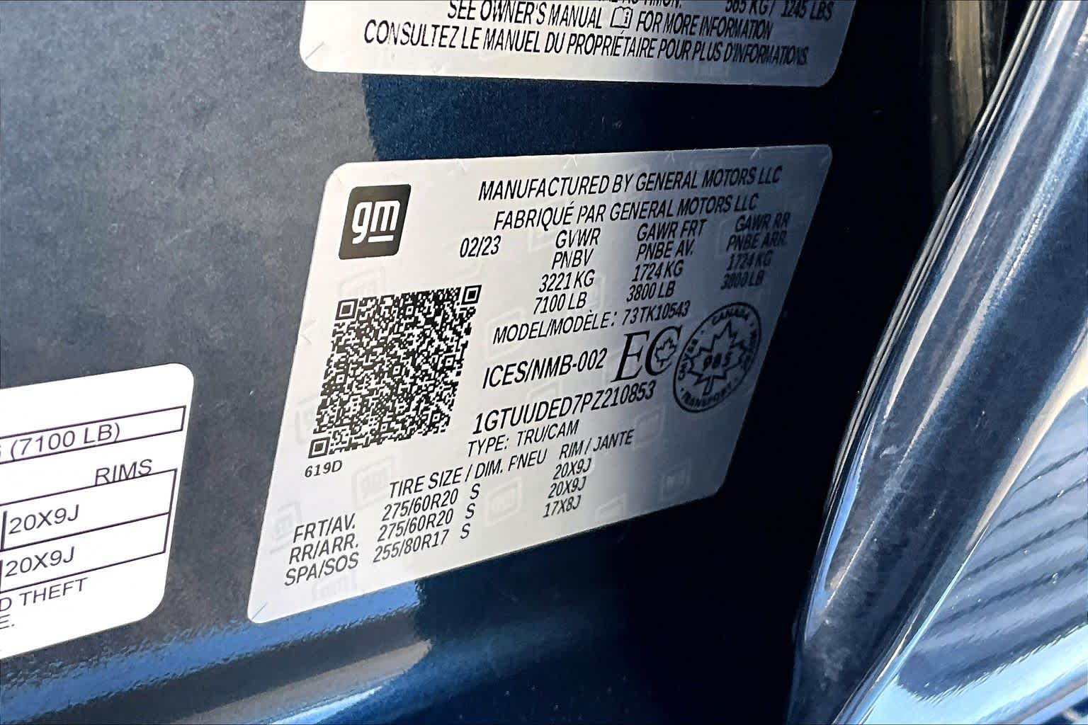 Thumbnail: 2023 GMC Sierra 1500 - 20