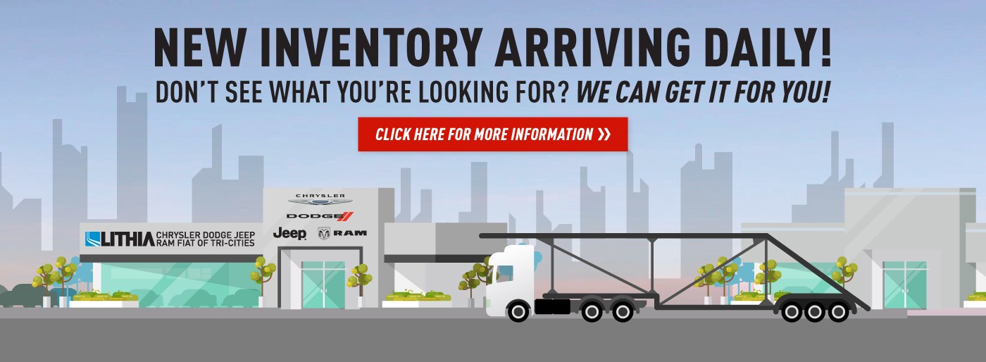 Lithia Chrysler Dodge Jeep Ram FIAT of TriCities New & Used Vehicles For Sale in Kennewick, WA