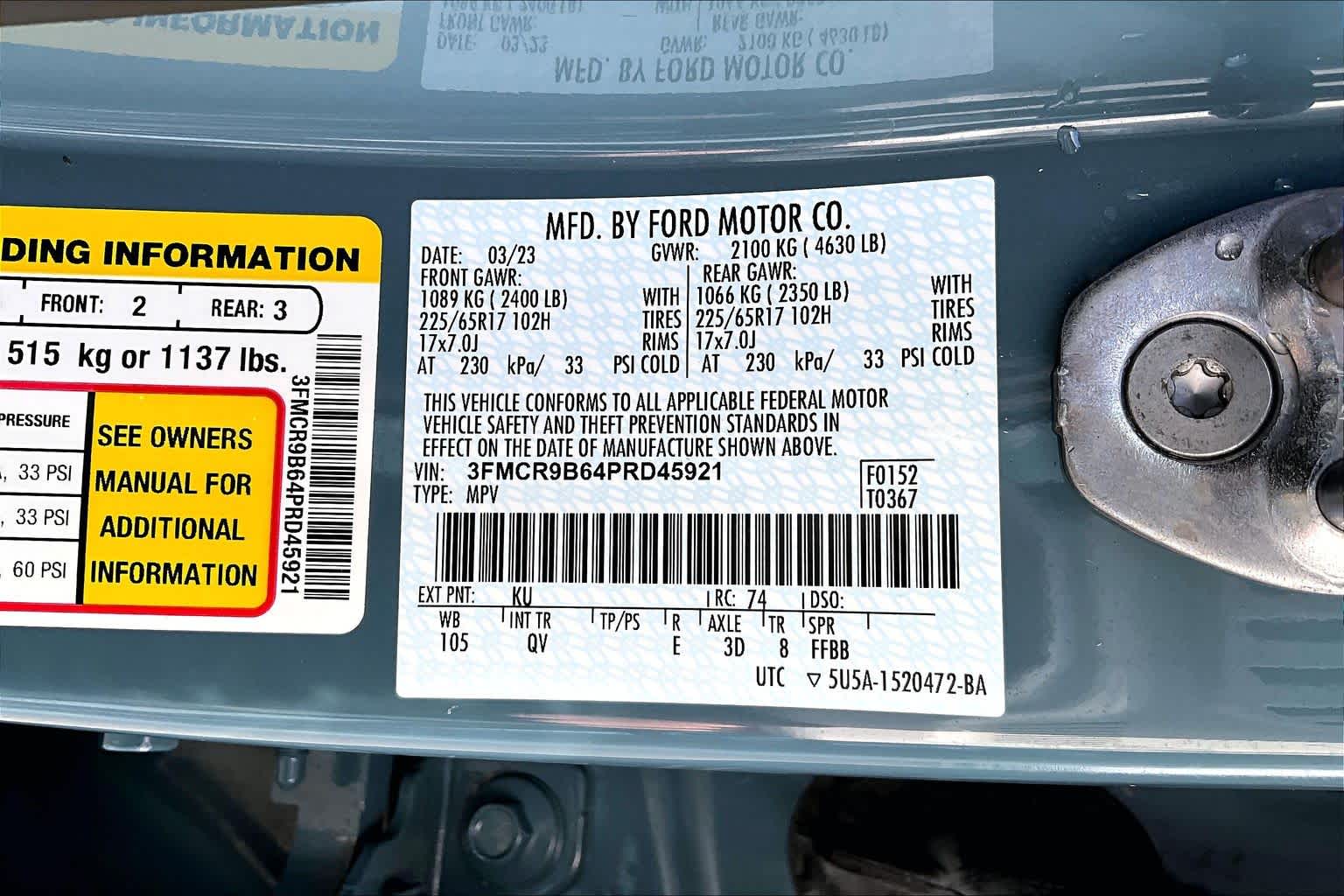 Thumbnail: 2023 Ford Bronco Sport - 19