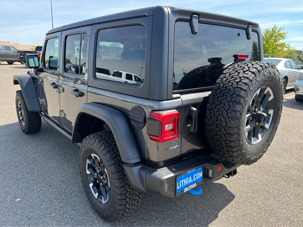 2024 Jeep Wrangler 4xe 4DOOR RUBICON Sport Utility Granite Crystal For Sale in Kennewick WA