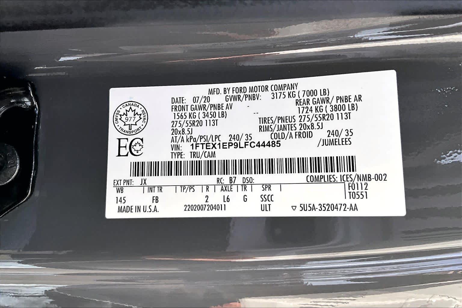 Thumbnail: 2020 Ford F-150 - 20