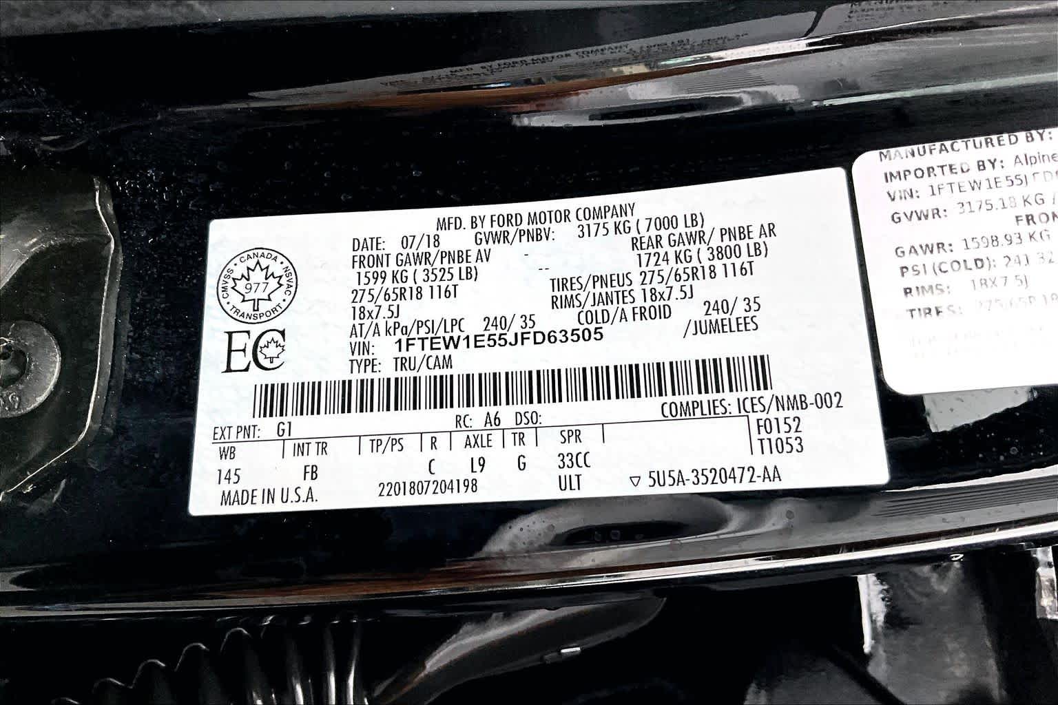 Thumbnail: 2018 Ford F-150 - 18