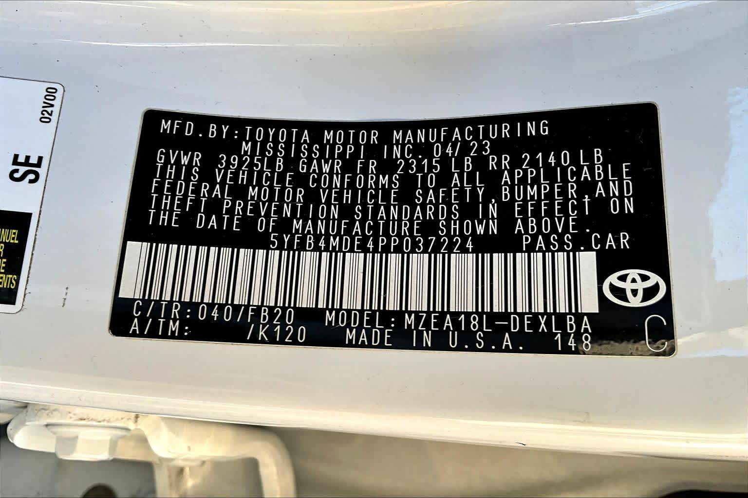 Thumbnail: 2023 Toyota Corolla - 20