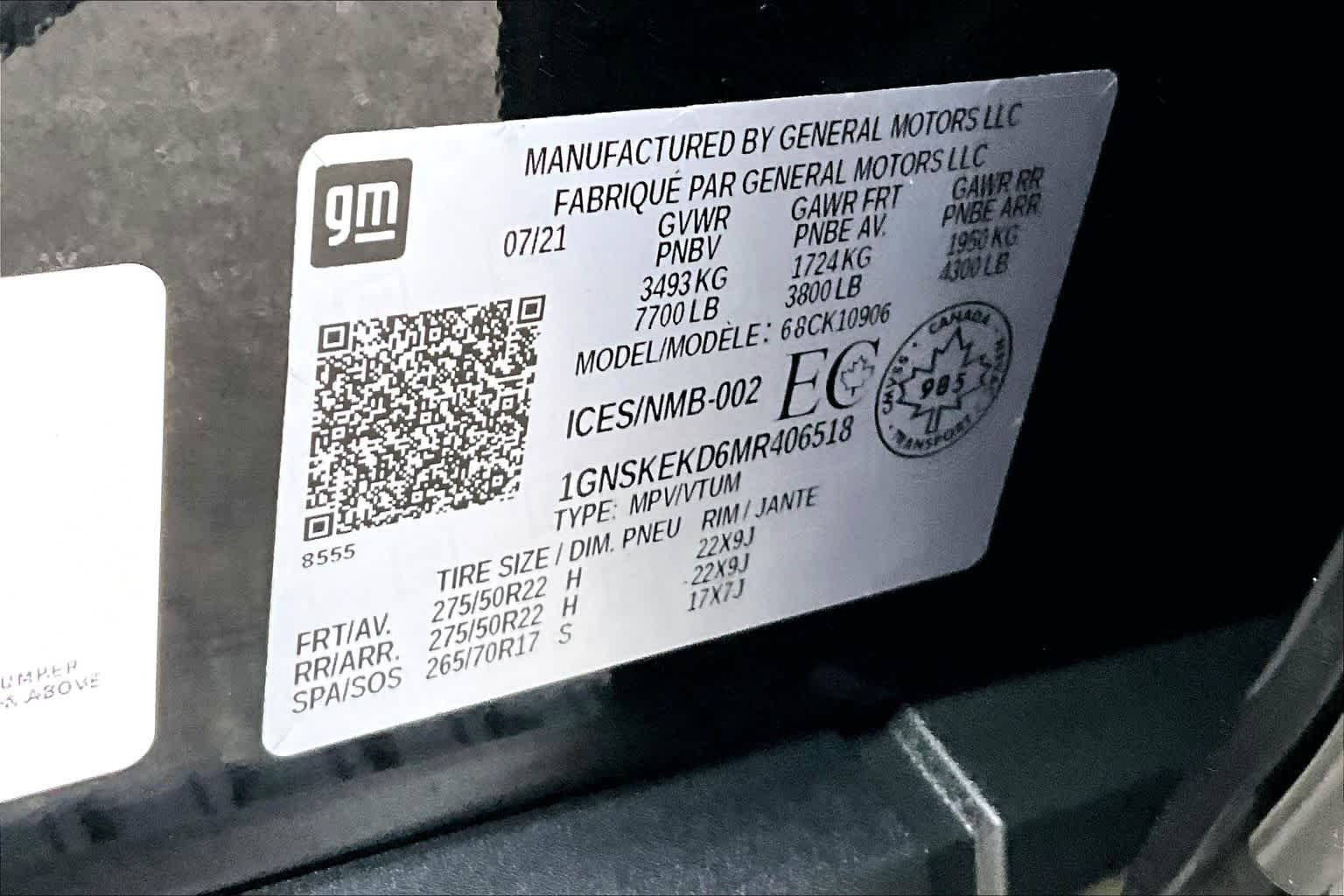 Thumbnail: 2021 Chevrolet Suburban - 20