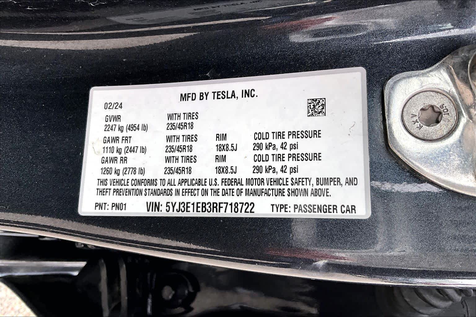 Thumbnail: 2024 Tesla Model 3 - 18
