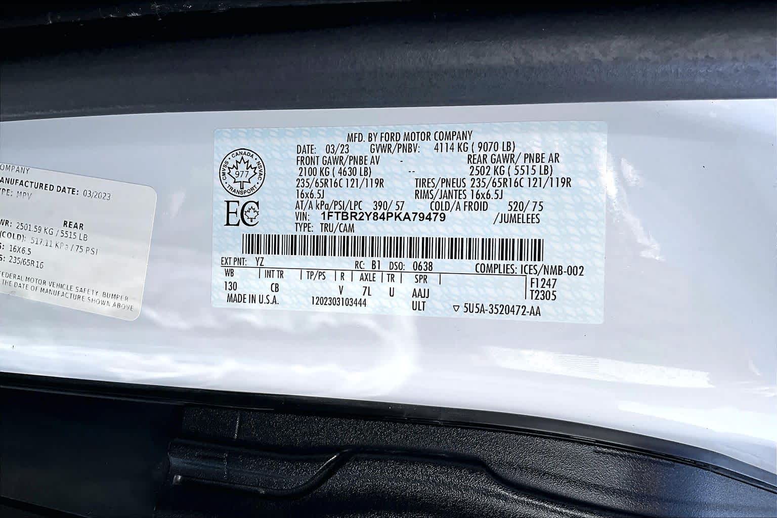 Thumbnail: 2023 Ford Transit Series - 18