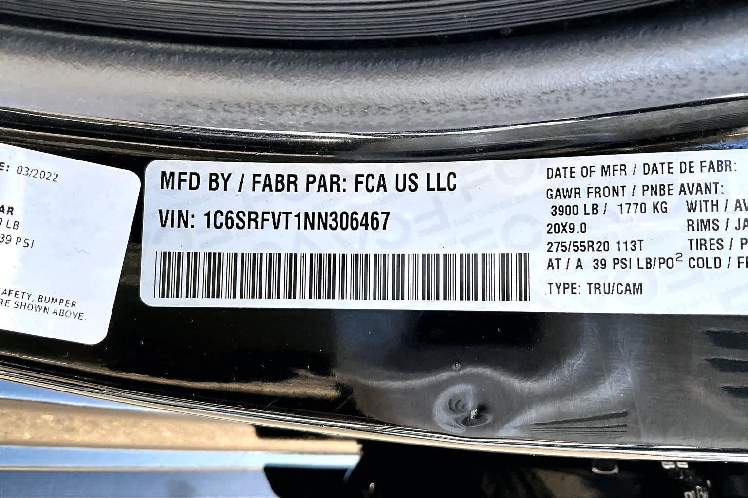 Thumbnail: 2022 RAM 1500 - 19