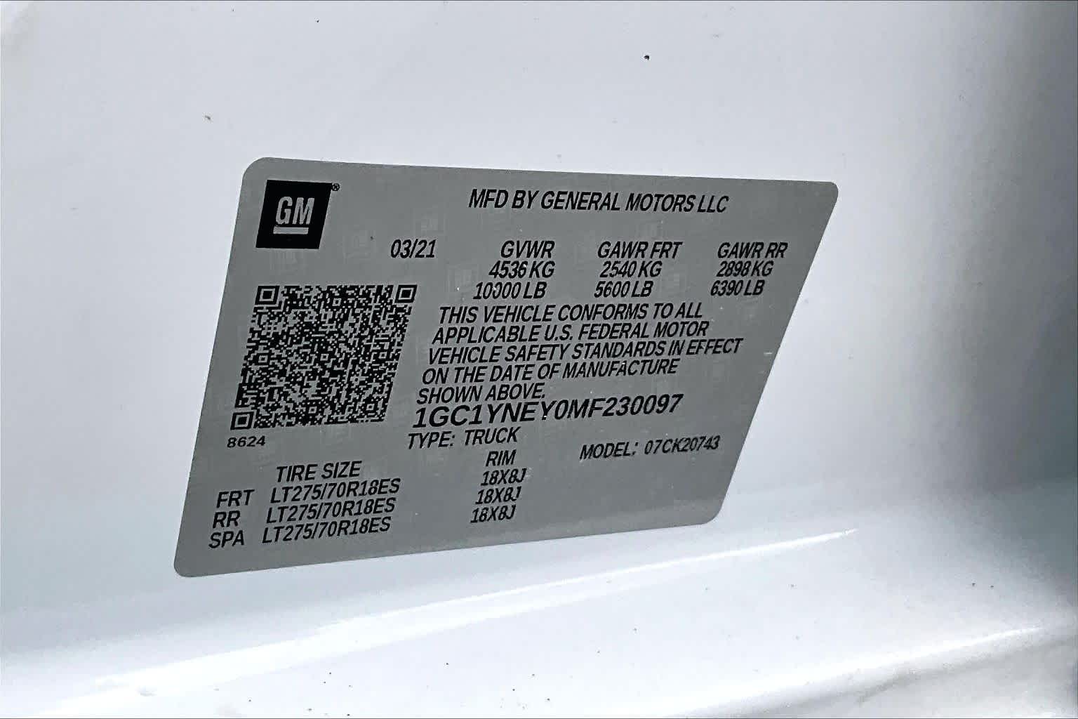 Thumbnail: 2021 Chevrolet Silverado 2500 - 20