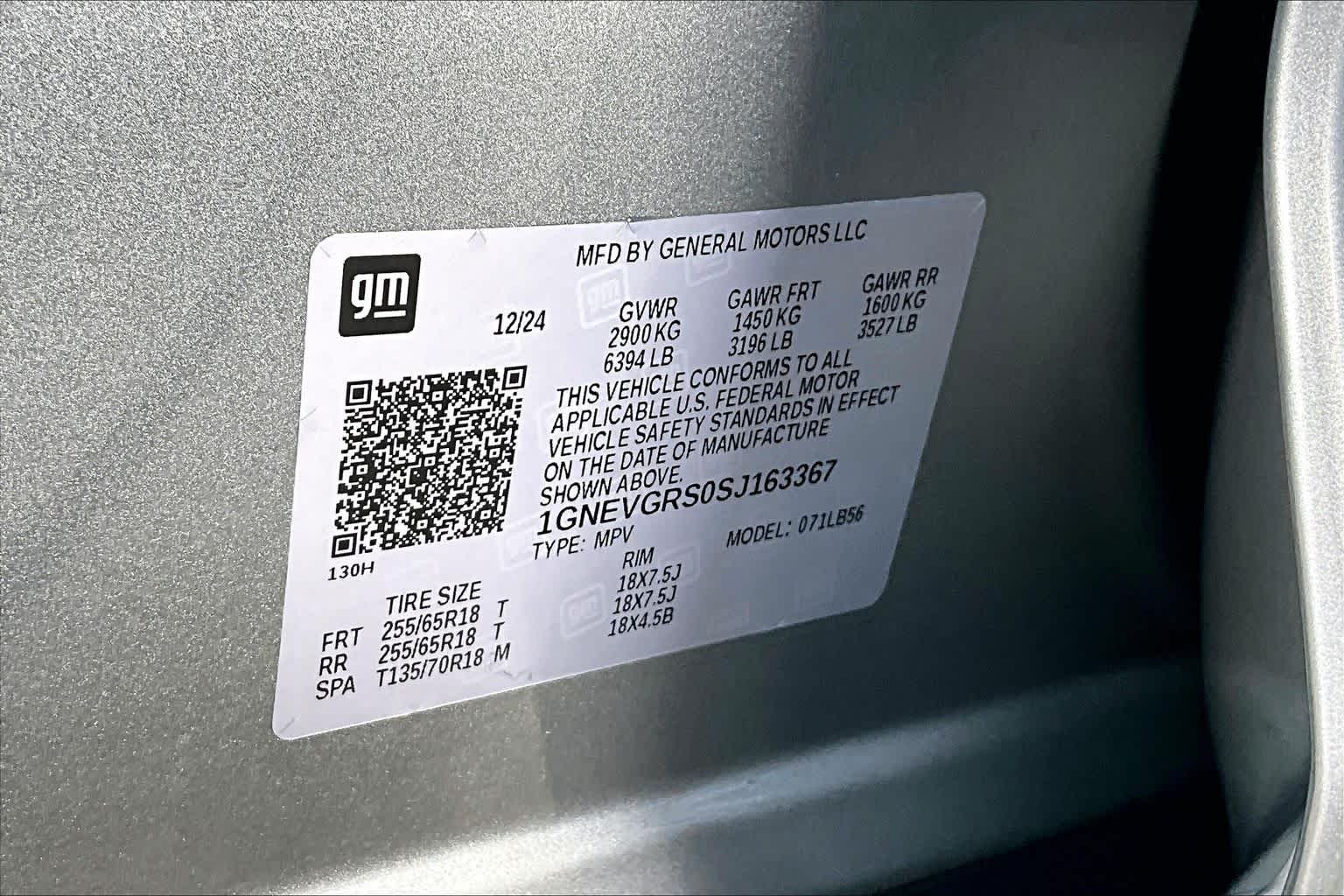 Thumbnail: 2025 Chevrolet Traverse - 19