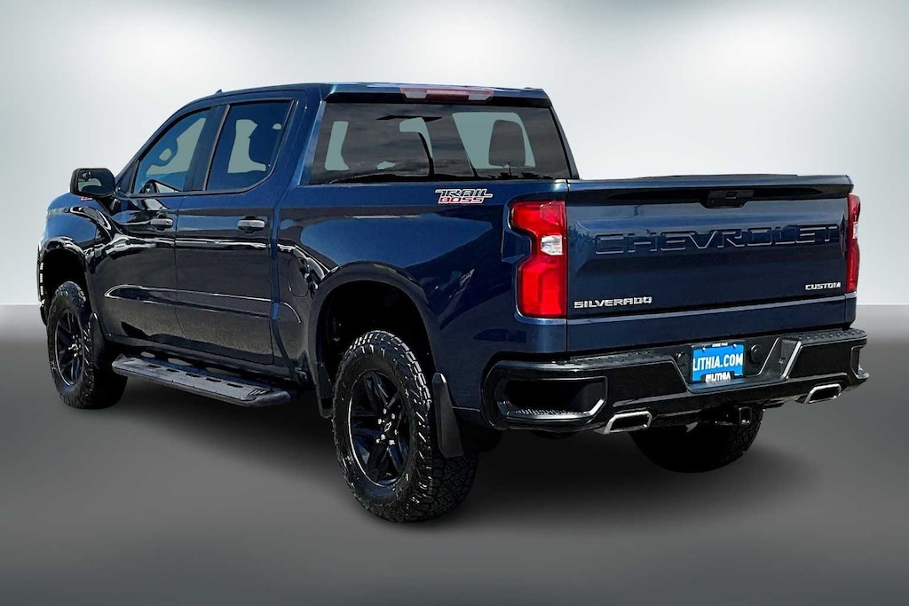 Used 2019 Chevrolet Silverado 1500 Silverado Custom Trail Boss Truck Crew Cab