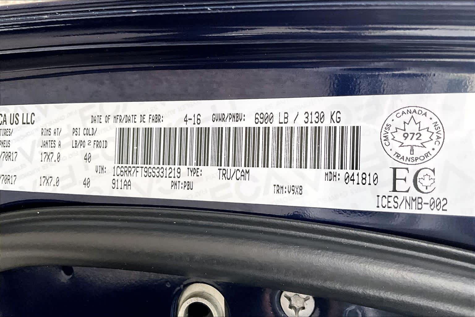 Thumbnail: 2016 RAM 1500 - 19