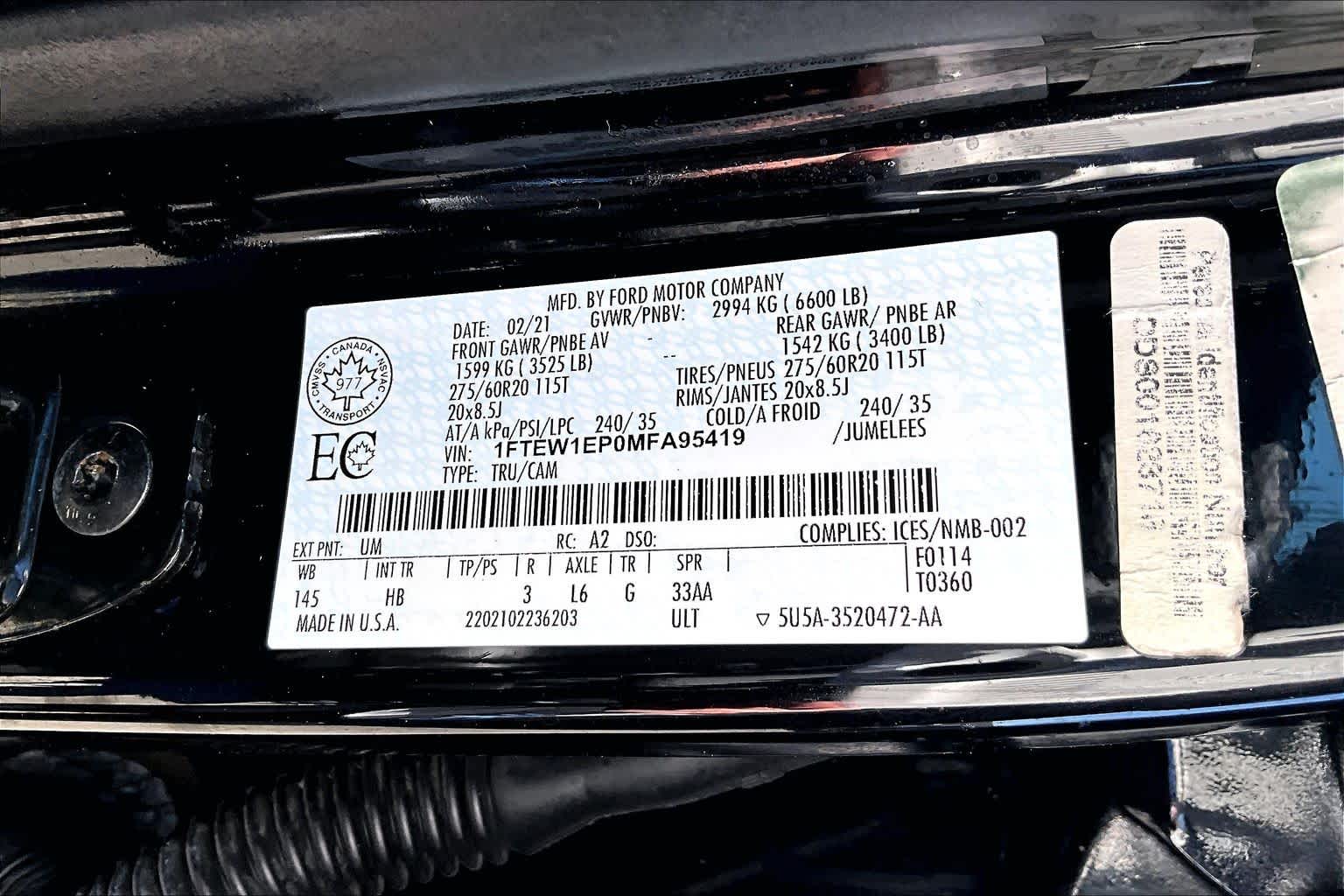 Thumbnail: 2021 Ford F-150 - 19