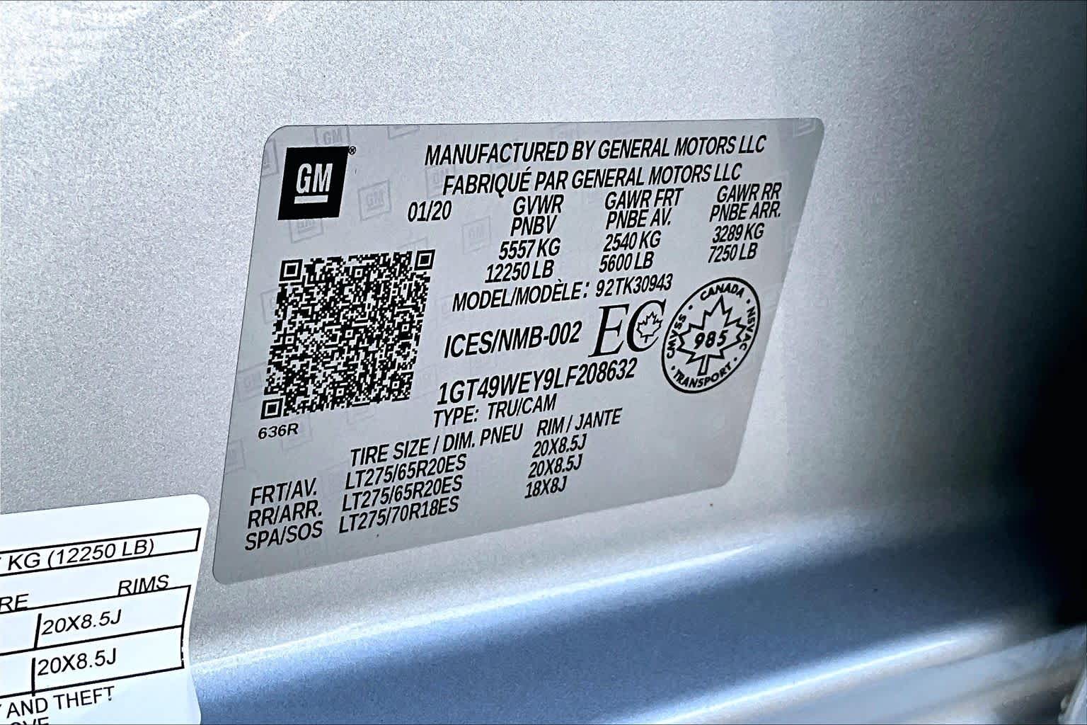 Thumbnail: 2020 GMC Sierra 3500 - 20