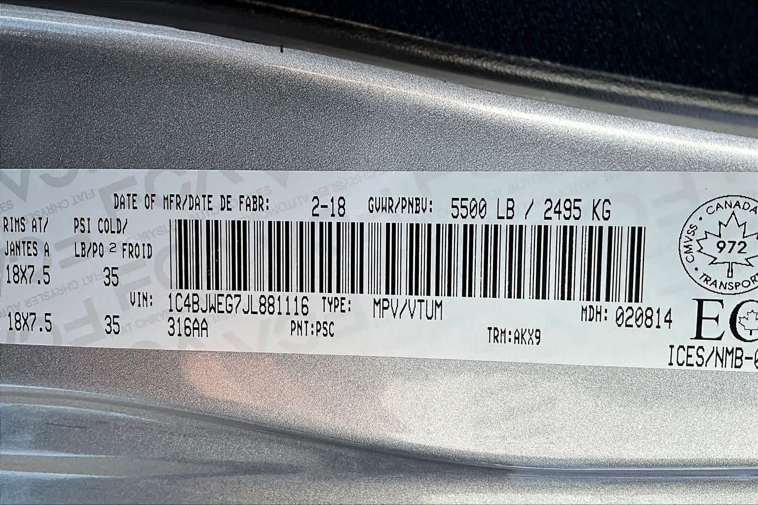 Thumbnail: 2018 Jeep Wrangler - 19