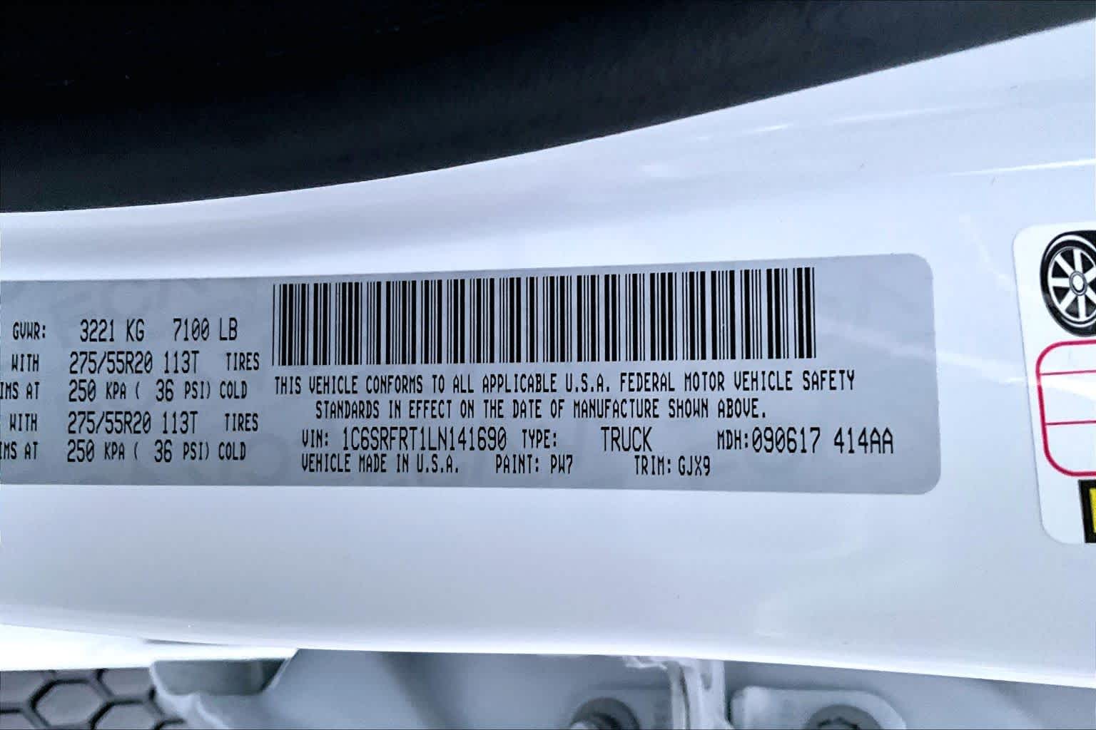 Thumbnail: 2020 RAM 1500 - 20