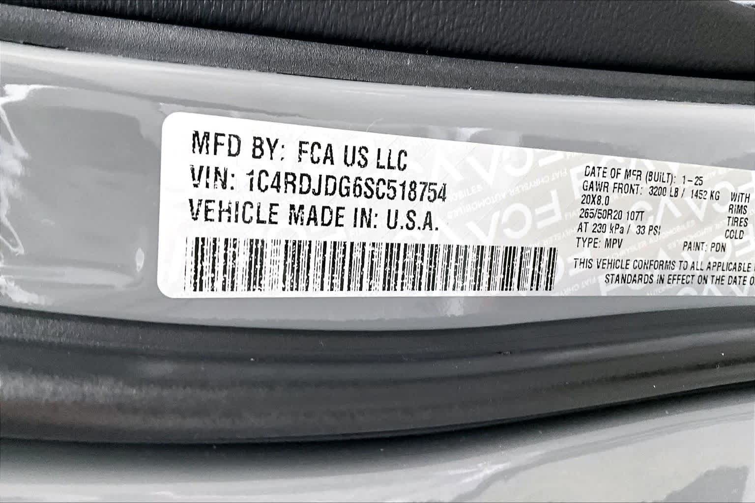 Thumbnail: 2025 Dodge Durango - 20