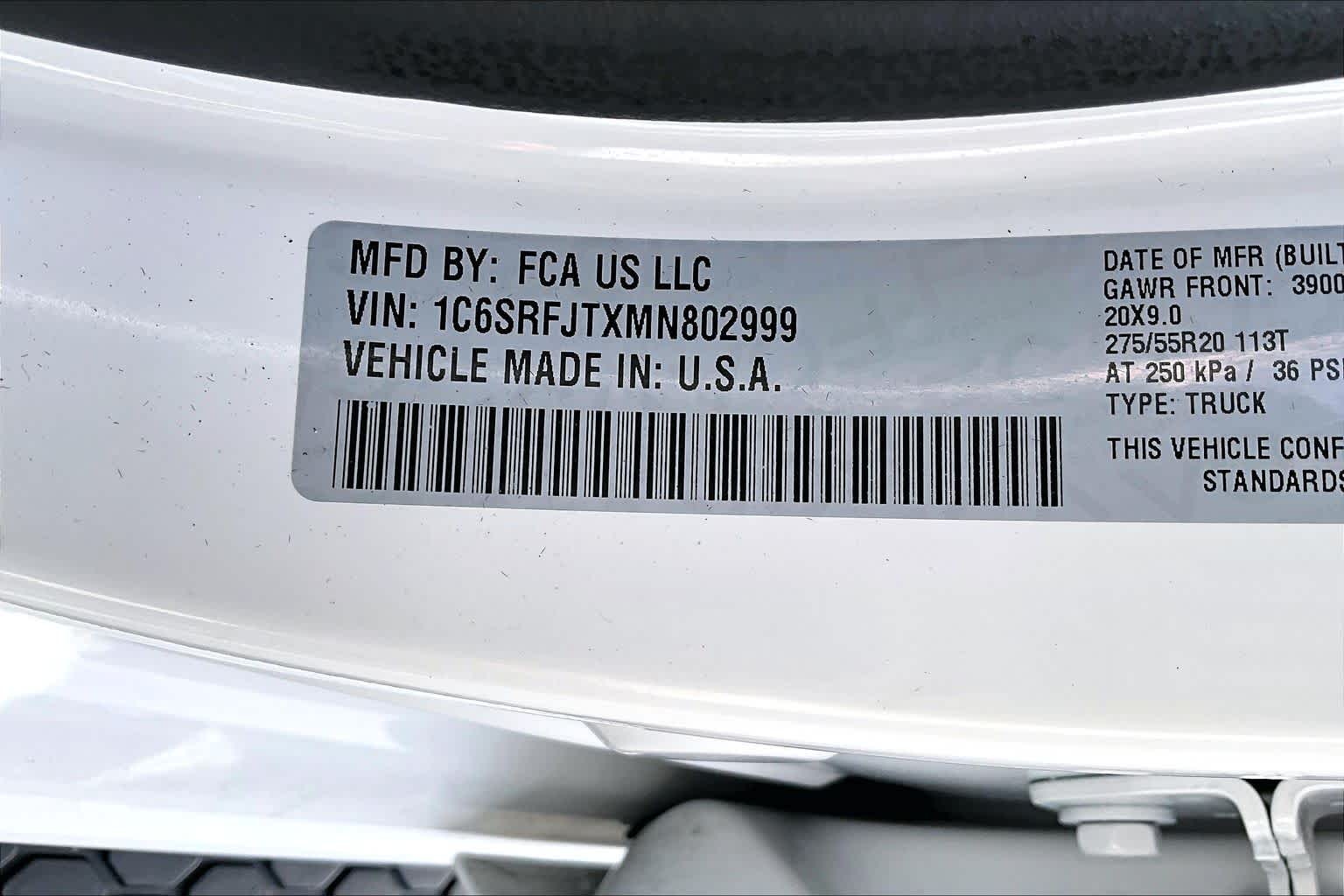 Thumbnail: 2021 RAM 1500 - 19