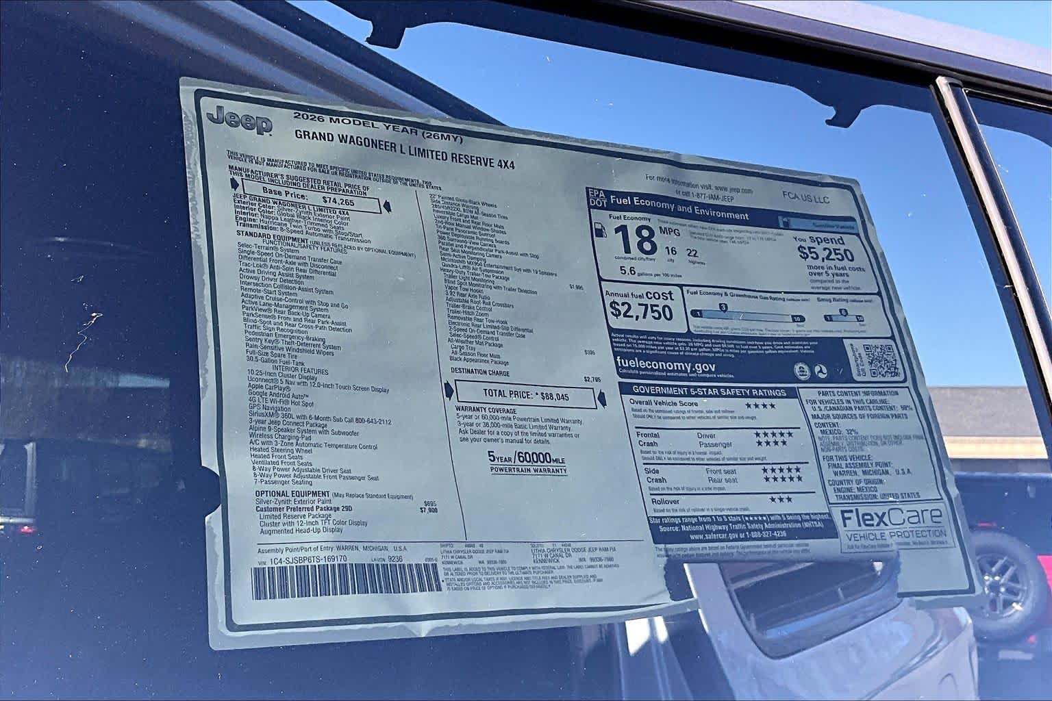 Thumbnail: 2026 Jeep Grand Wagoneer - 22