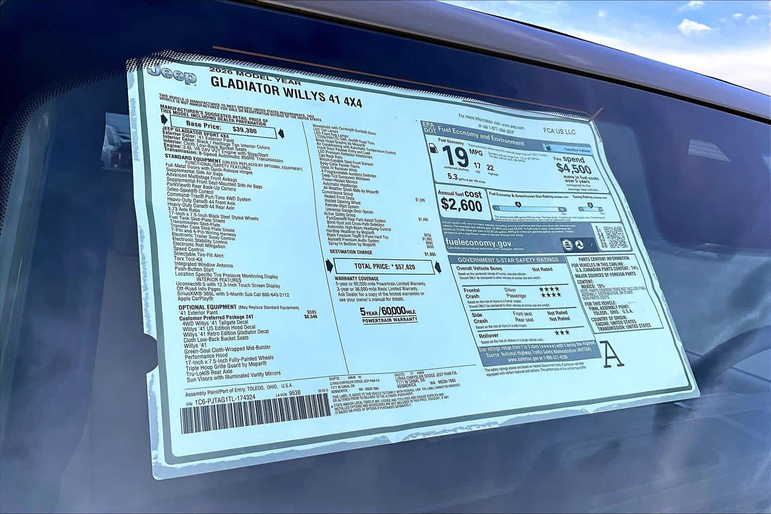 Thumbnail: 2026 Jeep Gladiator - 23