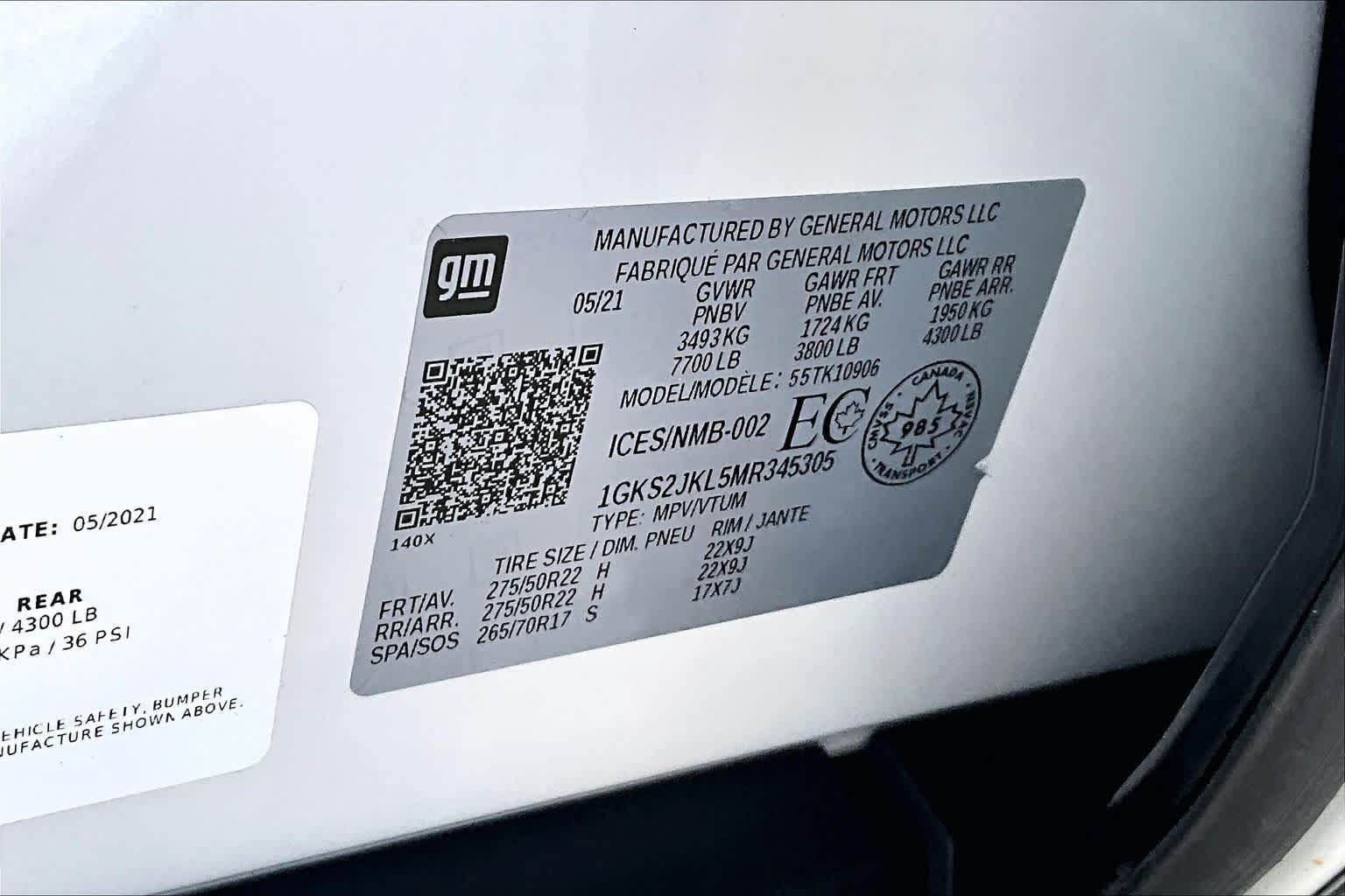 Thumbnail: 2021 GMC Yukon - 19